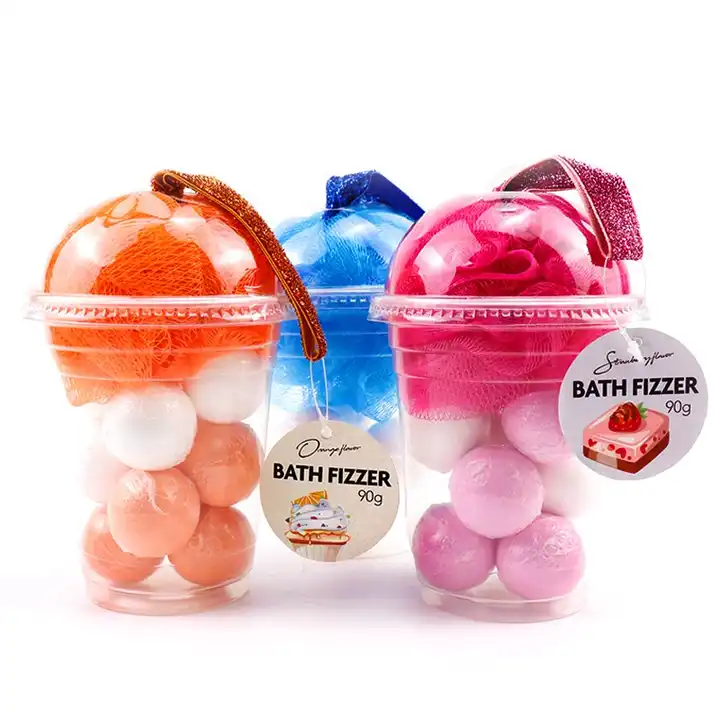 Bubble Tea Bath Bomb Gift Set