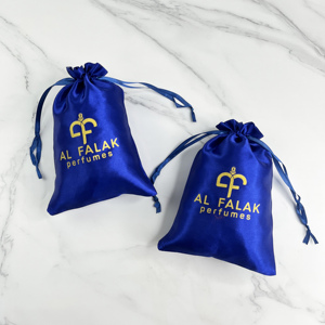 Bolsas de Joyería de Lujo Pequeñas con MOQ Bajo, Bolsas de Regalo Reutilizables de Satén con Cordón y Logotipo Personalizado para Cuidado de la Piel - Product Image 4