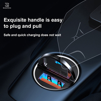 Usine directe métal Double Port USB chargeur de voiture 2.4A allume-cigare Mini adaptateur secteur
