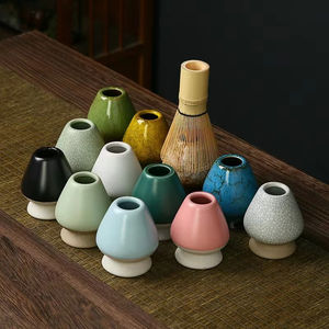 ที่วางไม้ตีชาเขียวมัทฉะ ทำจากเซรามิก สำหรับไม้ตีชาเขียวมัทฉะ (ชาเซ็น) เหมาะสำหรับชุดอุปกรณ์ชงชาเขียวมัทฉะ  ชั้นวางเซรามิกสำหรับผสม - Product Image 2