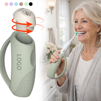 Manche de brosse à dents en silicone anti-tremblement OEM ODM pour aide aux personnes atteintes de Parkinson, cuillère de table, ustensile pour personnes âgées, outil d'adaptation pour la préhension des ustensiles