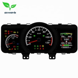 Bảng Điều Khiển Xe Điện E718bảng Điều Khiển Xe Điện Màu Xanh Lá Cây Đồng Hồ Đo Tốc Độ Xe Buýt Cao Hơn Màn Hình Lcd - Product Image 1