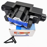 Vanne directionnelle à solénoïde quatre voies Yuken DSG-03, unité complète NG16, 315 bars, 120 L/min, vente en gros de vannes hydrauliques