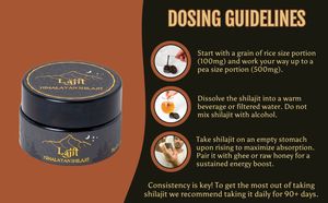 Résine de Shilajit de l'Himalaya de qualité Or Pur, extrait végétal riche en acide fulvique et en oligo-éléments, soutien immunitaire, fabriqué au Népal - Product Image 6