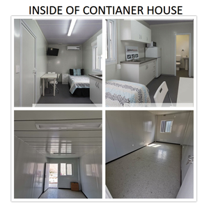 Low Cost Prefabricated Container House Mobile Tiny Home Portable Toilet Pod up Office <strong>Camping</strong> <strong>Unit</strong> 20ft Detachable Container. - Product Image 3