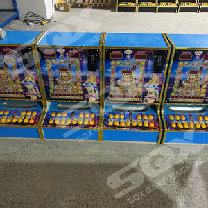 Fútbol Animal coche fruta diseño máquina completa caja de madera montaje para juego de Pinball 1 año español japonés inglés - Product Image 1