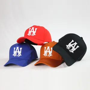 Individuelle hochwertige 5-Panel klassische Baumwolle bestickte Hut bestickte Baseball-Sportmütze Baseball-Hüte