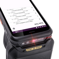 RF550 IP67, lecteur RFID UHF longue portée, scanner portable intelligent Android à écran tactile industriel de 5,5 pouces