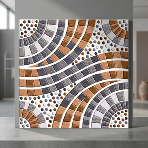 Carreaux de porcelaine résistants de série de poinçon 30x30cm conception indienne extérieure de poinçon profond de Matt - Product Image 2