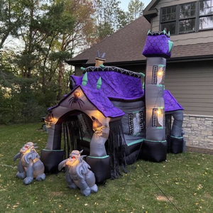 ליל כל הקדושים Haunted <span class=keywords><strong>Castle</strong></span> שומרי סף מתנפח, haunted <span class=keywords><strong>castle</strong></span> מתנפח למכירה - Product Image 5