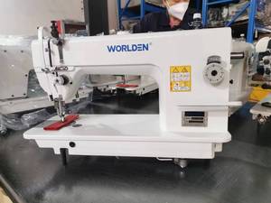 Máquina de coser de puntada recta de una aguja WD-0303, solo cabezal, precio económico, de alta resistencia, con pie de arrastre - Product Image 2
