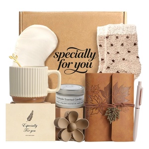 Coffret cadeau Lunaire pour le soin de soi, bougie parfumée d'aromathérapie, tasse en céramique, boîte cadeau, cadeau d'anniversaire, cadeau de remerciement, cadeau de fête pour femmes - Product Image 1