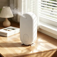 Nouveau diffuseur d'arômes intelligent sans eau, machine électrique de diffusion de parfum en aluminium, télécommande par application, rechargeable pour voiture, salle d'exposition, hôtel
