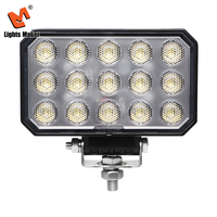 Lámpara de Conducción Todoterreno 4x4, 6.1 Pulgadas, 60W, LED, Haz de Luz Amplio, Impermeable, para Tractor, Jeep, 4WD, 0605-60