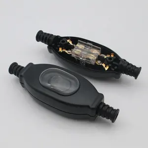 IP65 outdoor inline waterproof switch 250V 6A cord inline switch big current on off bipolar switch