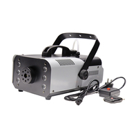 Máquina de Humo de 1200W/1500W con 6 LED, Control Remoto, Efectos de Humo de Colores para Discoteca, DJ, Navidad, Fiestas, Iluminación de Escenario
