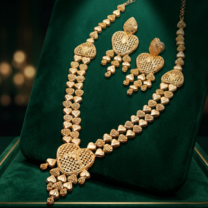 Wholesale Fashion Jewelry 14K 18K 24K Gold Plated Forming <b>Necklaces</b>, Traditional Design <b>Long</b> Jewelry, Brass Gold Filled Jewelry. - Product Image 2