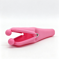 Sac cosmétique portable en silicone ODM, porte-pinceaux de maquillage, trousse de toilette étanche, clip à ressort, 26,5 cm, pour femmes et filles
