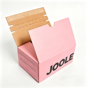 Cajas de Envío Corrugadas con Tira de Apertura JOOL Impresas Personalizadas |   Envases Cosméticos Ecológicos para Pequeñas Empresas - Product Image 3