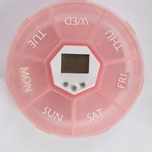 Pill Dispenser nhựa hàng tuần thuốc nhắc nhở hộp Tổ chức hẹn giờ thuốc lưu trữ trường hợp y học trường hợp hộp thông minh đồng hồ đếm ngược - Product Image 5