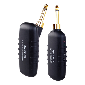 מערכת גיטרה אלחוטית <span class=keywords><strong>JOYO</strong></span> JW-02 5.8GHz, התקנה פשוטה (Plug and Play), משדר ומקלט אלחוטיים לגיטרה חשמלית, בס ומגבר. - Product Image 2