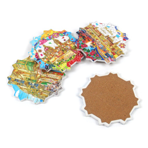 Posavasos de Cerámica Personalizados al por Mayor, Posavasos Absorbentes de Piedra, Posavasos Vintage de <span class=keywords><strong>Malta</strong></span>, para Decoración del Hogar y Regalos - Product Image 2