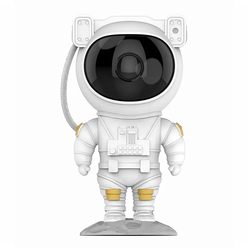 Lampe de projecteur d'astronaute spatiale, lampe d'astronaute pour enfants projecteur d'étoiles Nebula Galaxy projecteur de veilleuse pour chambre à coucher