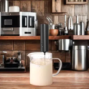 Mini Foamer Drink Mixer mélangeur à main automatique mousseur à lait avec boîte personnalisée