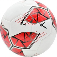 Balón de fútbol personalizado tamaño 4 de cuero PU con costuras selladas termoadhesivas y cosidas a mano para entrenamiento.
