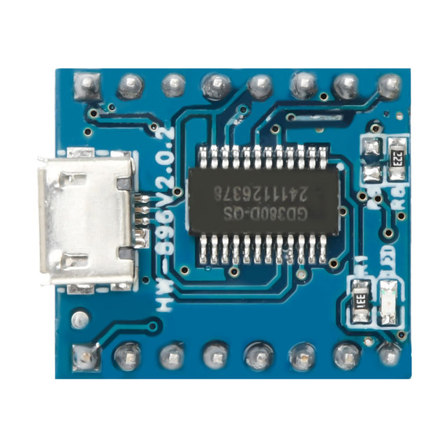 JQ6500 Voice Module (16M) MCU Serial Port Control for MP3 Module. One-to-one 5-channel Control. [Chip Model: GD380D]