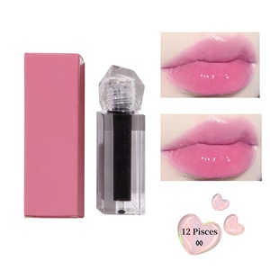 Teinte de <span class=keywords><strong>rouge</strong></span> à lèvres non collante de marque privée huile pour les lèvres changeante de couleur <span class=keywords><strong>PH</strong></span> de haute qualité <span class=keywords><strong>rouge</strong></span> à lèvres mat longue durée imperméable 12 couleurs - Product Image 6