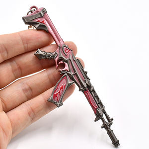 Miniatura de 12 cm, Llavero de Pistola de Juguete de Aleación de Zinc, Modelo <span class=keywords><strong>Reaver</strong></span> <span class=keywords><strong>Vandal</strong></span>, Estilo de Videojuego - Product Image 1