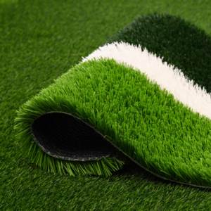 Herbe de football adhésive à double couche sans remplissage-<span class=keywords><strong>Gazon</strong></span> synthétique de 30mm pour terrain de sport - Product Image 5