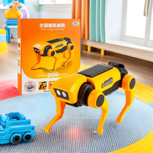 HY7 2025 vente chaude marche robot jouet intelligent solaire Robot chien assemblage jouets énergie solaire Science Kit pour les enfants - Product Image 6