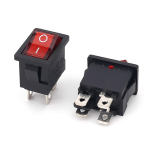 10x15 मिमी 15x21 मिमी 3a 125vva 250v4 पिन एलईडी रॉकर स्विचेस पैनल बोट स्विच पर - Product Image 2