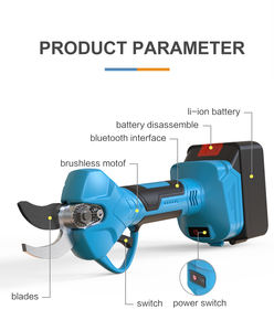 Offerta Speciale 2024 Cesoie da Potatura Elettriche 2 Batterie Asta di Prolunga Opzionale Utensili Elettrici per Vigne Forbici Elettriche Senza Fili - Product Image 4