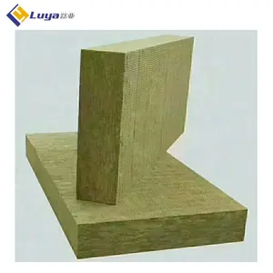 Temperature resistant 600 degree insulation rock wool board, high-density mineral wool insulation roof panel