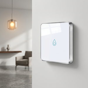 Interruptor de pared inteligente Tuya, interruptor táctil Wi-Fi para luces, interruptor inteligente para el hogar de 30A, panel de interruptor de vidrio templado - Product Image 5