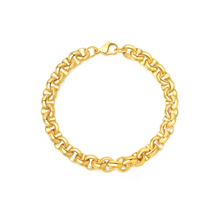 Pulsera de eslabones cubanos de plata 925 para hombre al por mayor, chapada en oro vintage, joyería hip hop, accesorio de estilo urbano para fiesta - Product Image 4