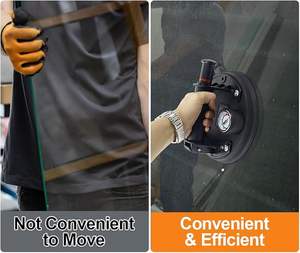 カスタマイズ可能な工業用真空計 150kg 吸着力 新型ガラス吸盤圧力計 カラーオプション表示 OEM ODM - Product Image 4