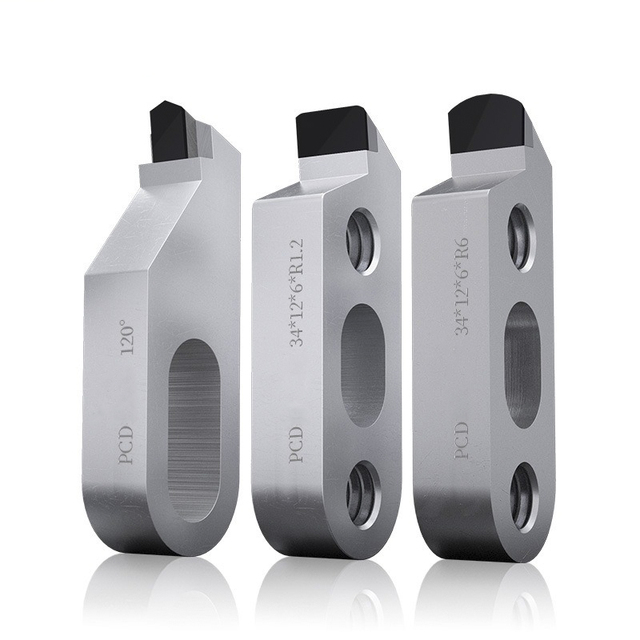Monocrystalline Diamonds MCD Polishing Tools Cutter PCD Rough Finishing Milling Tool for Aluminum,PVC, Graphite, Ceramic, Steel