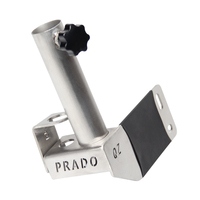 Nouveau support d'antenne de drapeau portable en acier inoxydable de haute qualité pour voiture PRADO, intégré au tout-en-un pour attelage de remorque et camping-car