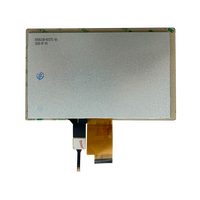 Module LCD tactile IPS personnalisé de 7 pouces, LVDS 50PIN 1024*600, écran tactile capacitif LCD 500cd/m² pour l'automobile, le contrôle industriel