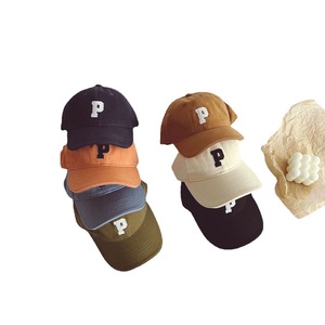 <span class=keywords><strong>Gorra</strong></span> de Béisbol Estilo Coreano para Bebés, Niños y Niñas, de 6 Paneles, con Diseño de Letras Personalizadas, Color Sólido, Estilo Occidental - Product Image 5