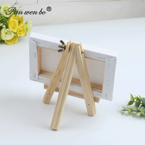 Vente en gros d'usine de <span class=keywords><strong>mini</strong></span> chevalet en toile et bois naturel <span class=keywords><strong>mini</strong></span> chevalet multi-taille en bois avec ensembles de toile pour enfants peinture - Product Image 3