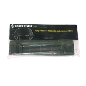 Cubierta de diadema verde Prohear, cubierta de auriculares avanzada apta para <span class=keywords><strong>orejeras</strong></span> tácticas generales, accesorios para auriculares, a saber, almohadillas para auriculares - Product Image 1
