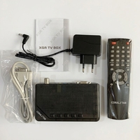 Kotak TV LCD Definisi Tinggi TV3860E dengan Monitor CRT untuk Menonton TV dan Konverter Video RF-ke-VGA untuk Sinyal AV