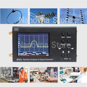 เครื่องวิเคราะห์ RF แบบพกพา 6GHz SA6 พร้อมซอฟต์แวร์วิเคราะห์ความถี่แบบออปติคอลสำหรับพีซี ตรวจจับ EMI รับประกัน 1 ปี เครื่องวิเคราะห์แบบพกพา 6GHz - Product Image 6