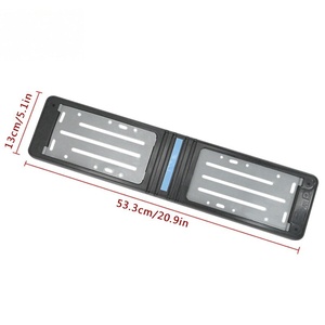 Marco para Matrícula de Coche, Marco para Matrícula de Sudáfrica de Nuevo Estilo al por Mayor, Marco para Matrícula de Plástico + Hierro Compatible - Product Image 5
