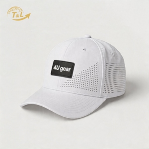Gorra Trucker de Malla de 6 Paneles 4U Gear, Transpirable, Ajustable, Unisex, para Adultos, Viajes al Aire Libre, Casual, para las Cuatro Estaciones, con Logotipo Frontal Blanco - Product Image 3